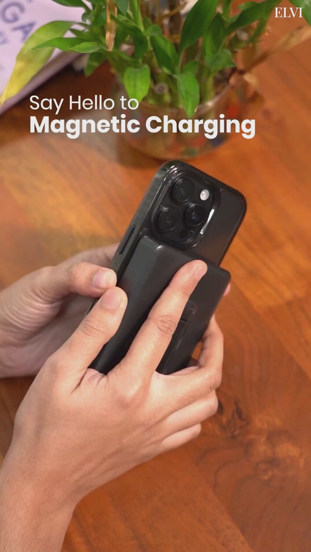 ELVI Qi2 Magsafe 10000mAh 22.5W Fast Charging Power Bank